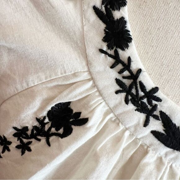 Zara Trafaluc embroidered boho top - Picture 3 of 6